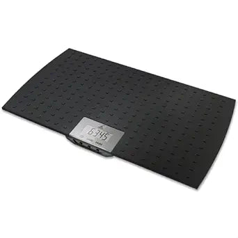 Redmon Digital Dog Scale for Large Pet & Animal with Non-Skid Mat, 225 Lb Capacity, Black - Portable Weighing Scale for Dogs, Puppies, Cats, and Livestock