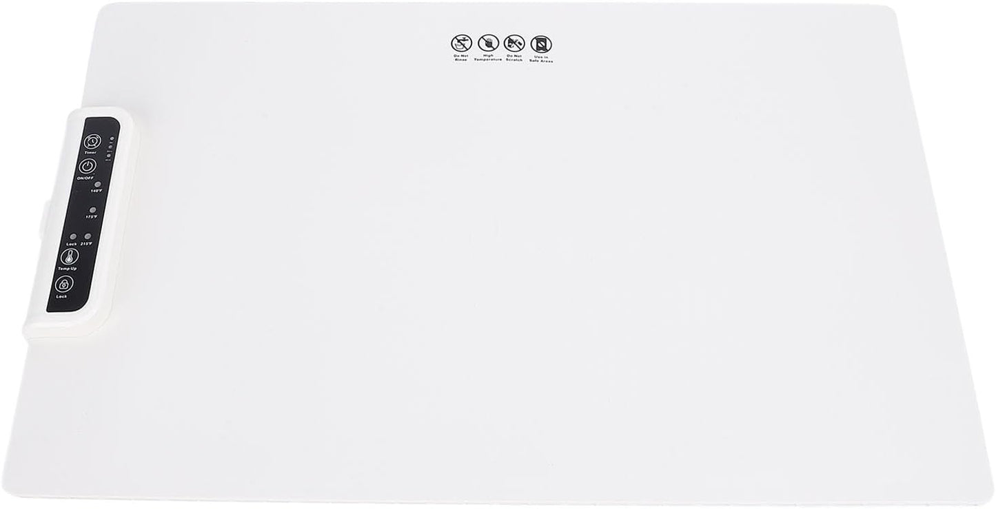 Electric Warming Tray Portable Bpa Folding Silicone Foldable Silicone Warming Cutting Board Warmer for Restaurant Party Cooking Restaurant, Chafing Dishes