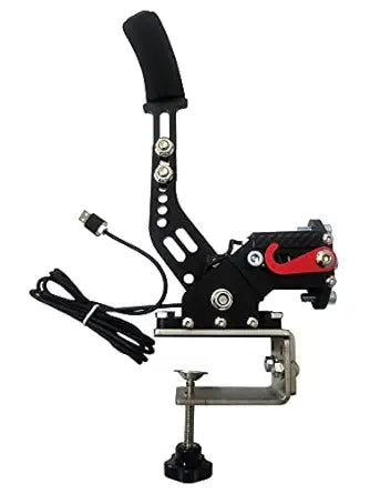 Guil Vim 64 Bit USB Linear Handbrake for Logitech G27 G29 G920 G923 T248 T500 T300 PXN V10 Simulate Handbrake (PC System, Black)