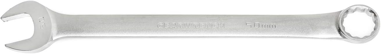 GEARWRENCH 12 Pt. Long Pattern Satin Combination Wrench, 55mm - 81844