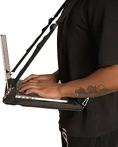 Portable Laptop Harness for Walking Adjustable Secure Walking Laptop Harness Easily fits upto-16-inch with Flexible Strap