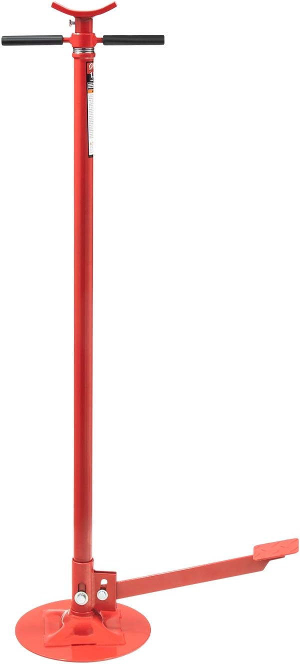 SUNEX TOOLS 6810A, Underhoist Support Stand with Foot Pedal, ¾ Ton Capacity, Large Base, Bearing Mounted Spin Handle, Height Adjustment Under Load, Lightweight, Supports Vehicle Components Only