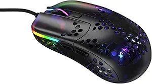 Xtrfy MZ1, Ultra-Light Wired Gaming Mouse, Cutting-Edge Pixart 3389 Sensor, Unique Shape for Optimum Aim, Adjustable RGB Lighting, Zy’s Rail Edition