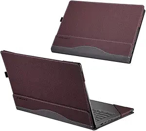 Case Compatible with Lenovo Yoga C740 C940 IdeaPad 5 & Inspiron 14 5410 5402 5405 5408 5409 5415 5418 7400 Laptop Cover Protective Sleeve (for Yoga 14", Wine red)