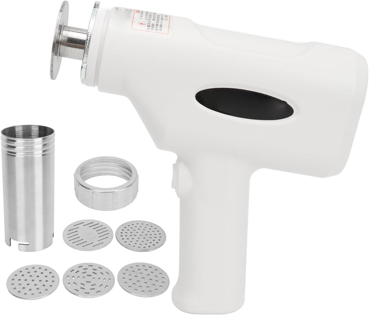 Fockety Electric Noodles Press Machine, Pasta Maker with 5 Noodle Noodle Maker, Automatic Mixers Kitchen Aid Attachments Pasta Noodle Ramen Maker Machine