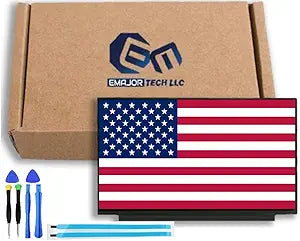 EM EMAJOR TECH New Screen Replacement for HP Pavilion 15-EG3053CL 7F5Q8UA 1920X1080 FHD OnCell Touch LCD LED Display with Set of Tape and Tools