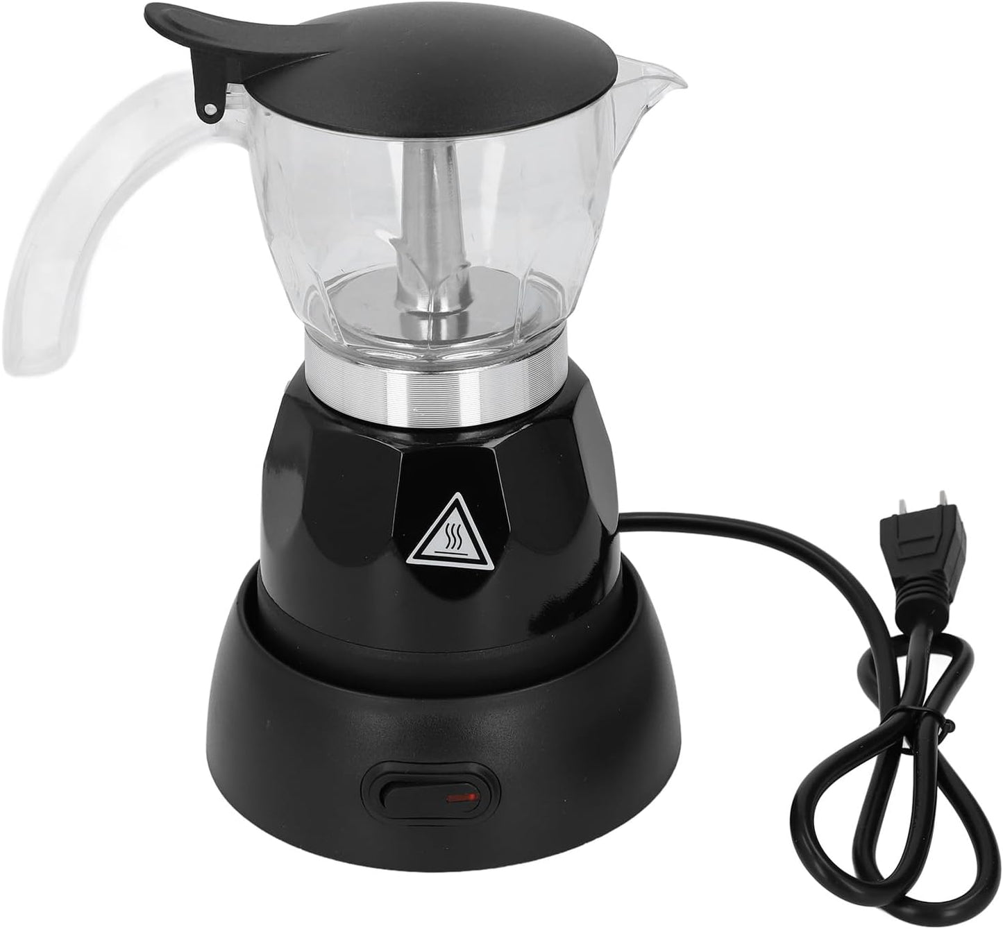 Kitchen Premium Mokas Pot, 150ML Stylish Practical Electric Coffee Maker Pot for Home Kitchen Office Traveling Coffee Shop