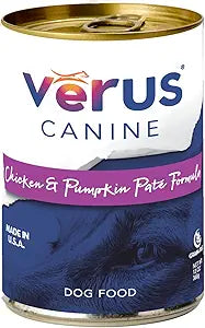 VeRUS Pet Foods Wet Dog Food Chicken & Pumpkin Formula 12 Pack