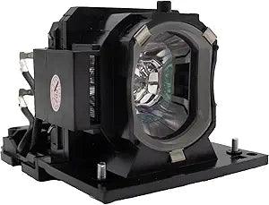 Jaspertronics OEM DT01431 Lamp & Housing for Hitachi Projectors with Original Specification and Full lifespan Bulb Inside - 1 Year Warranty