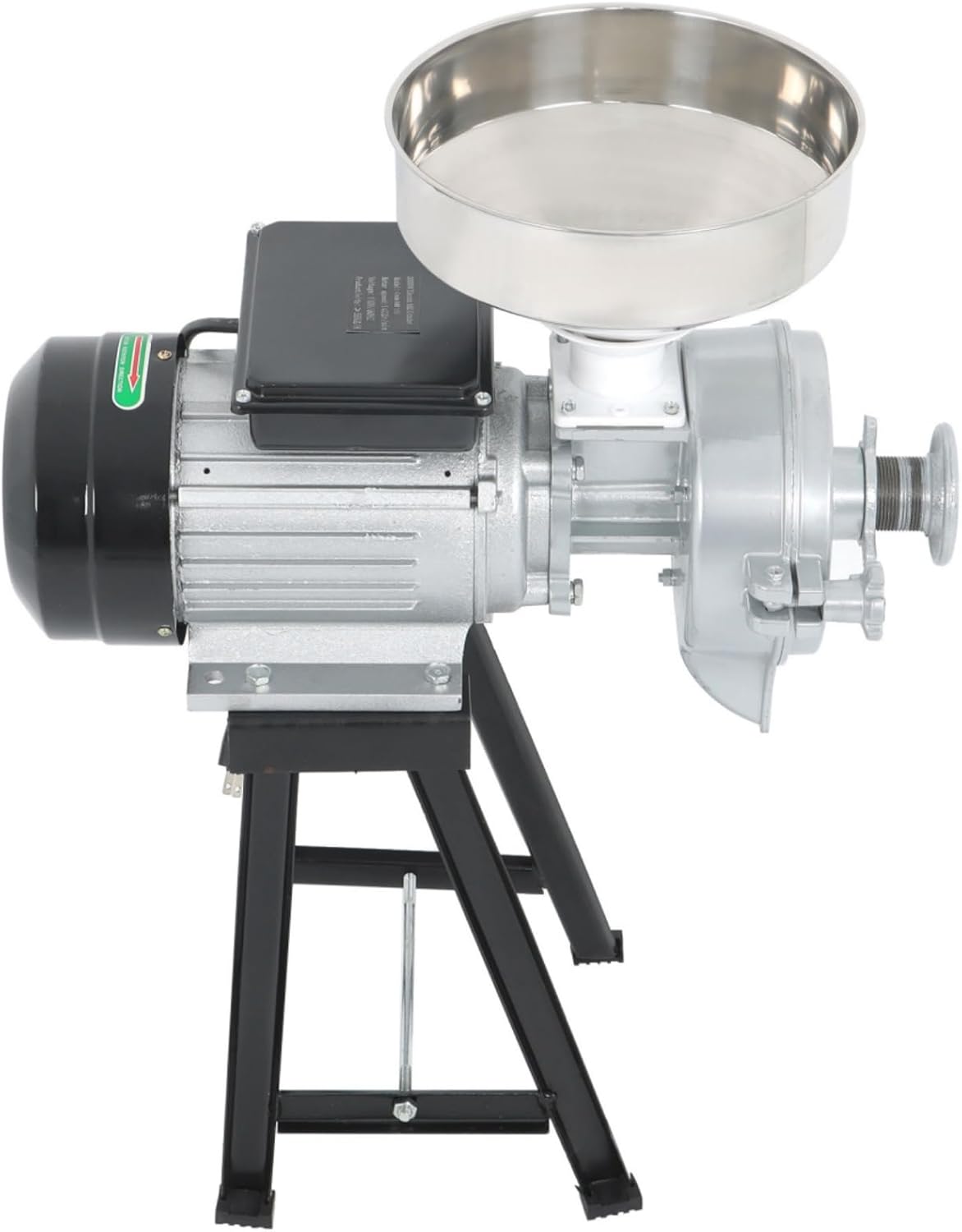 3000W Wet Dry Electric Grain Mill Grinder 110V Commercial Home Farm Rice Wheat Corn Grinder Machine