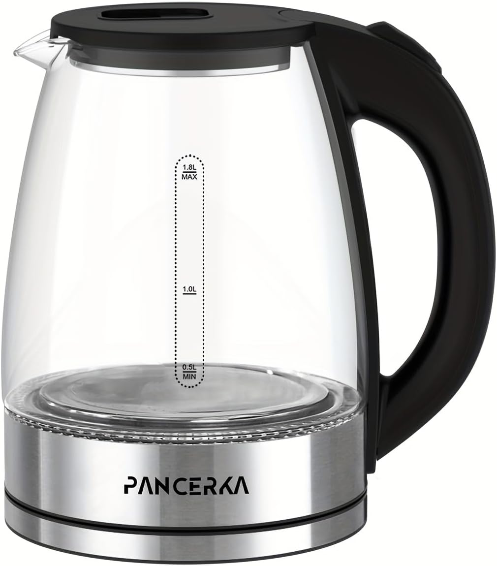 Electric Kettle, 1000W, Easy Cleaning Electric Tea Kettle, Boil-Dry Protection, Stainless Steel Filter, BPA Free, Auto Shut Off Hot Water Boiler