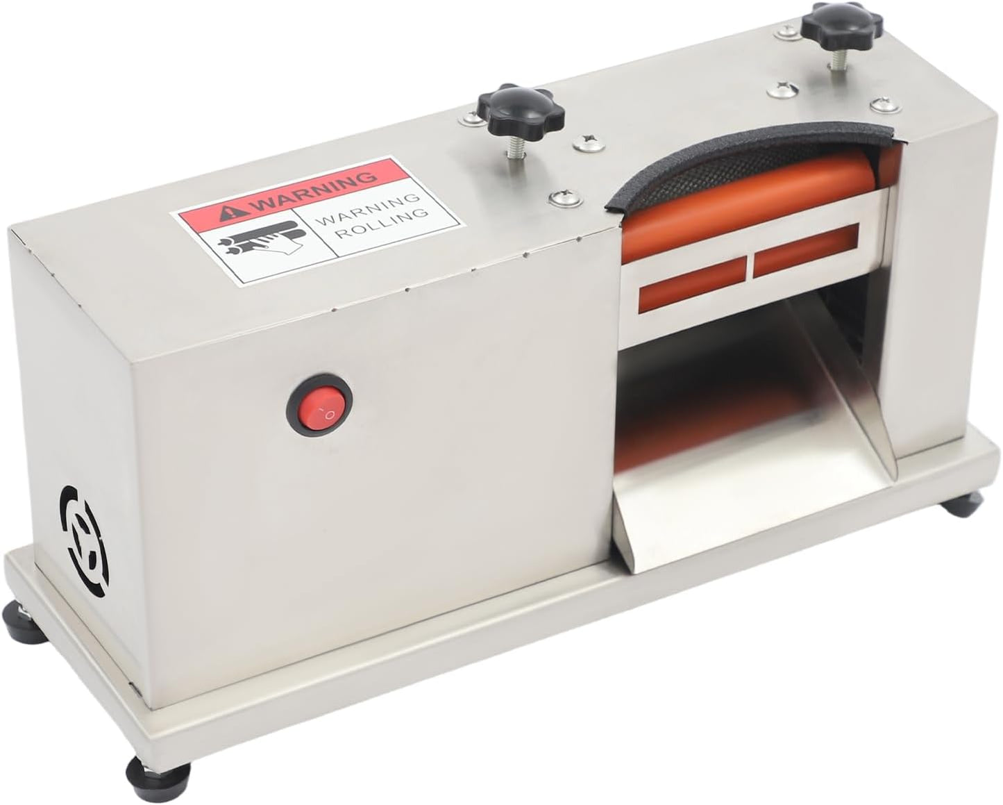 Electric Pea Sheller, 110V-240V Stainless Steel Pea Peeling Machine, about 2.5kg/H, Countertop Commercial Bean Shelling Machine with One-Button Switch, Adjustable Bean Peeling for Kitchen