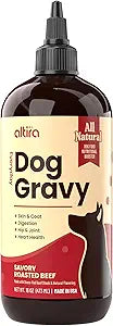 Everyday Dog Gravy Beef - Premium Wet Dog Food Gravy Toppers for Dry Food – Tasty & Nutritious with Essential Vitamins and Supplements – Hip and Joint Supplement