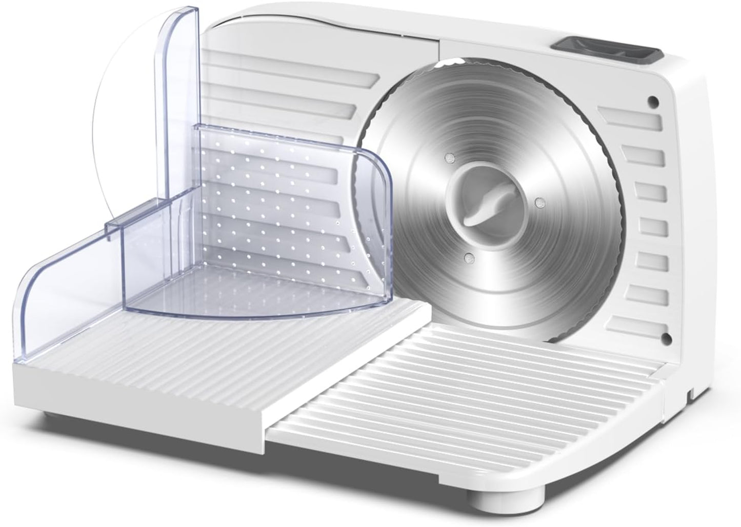 1PC Meat Slicer, 150W Electric Deli Food Slicer, 0-15mm Adjustable Thickness, Suitable for Home and Commercial Use, Cutting Deli Food, Meat, Vegetables, Fruits, Lamb Slicer/Meat Cutter