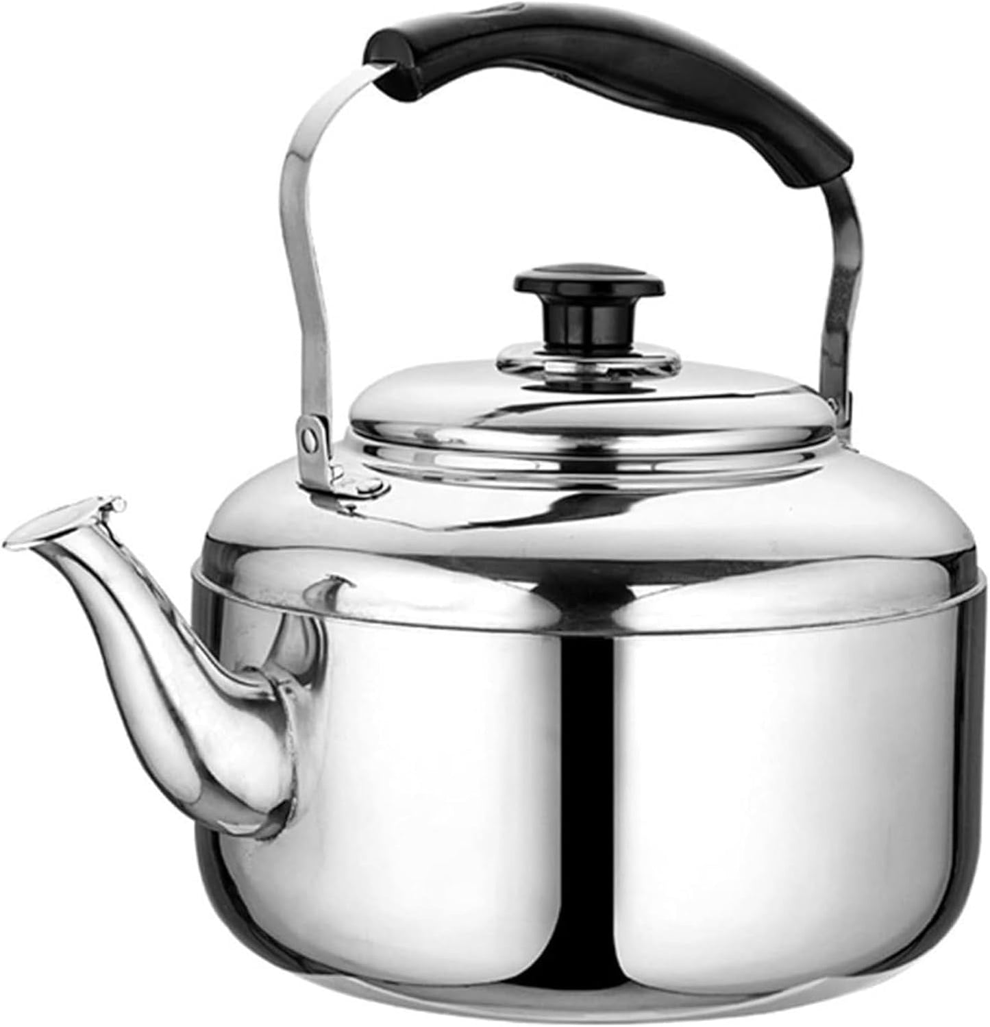 304 Stainless Steel Whistling Tea Kettle - Premium Food Grade Stovetop Teapot for Induction, Gas, and Electric Stoves(3l)