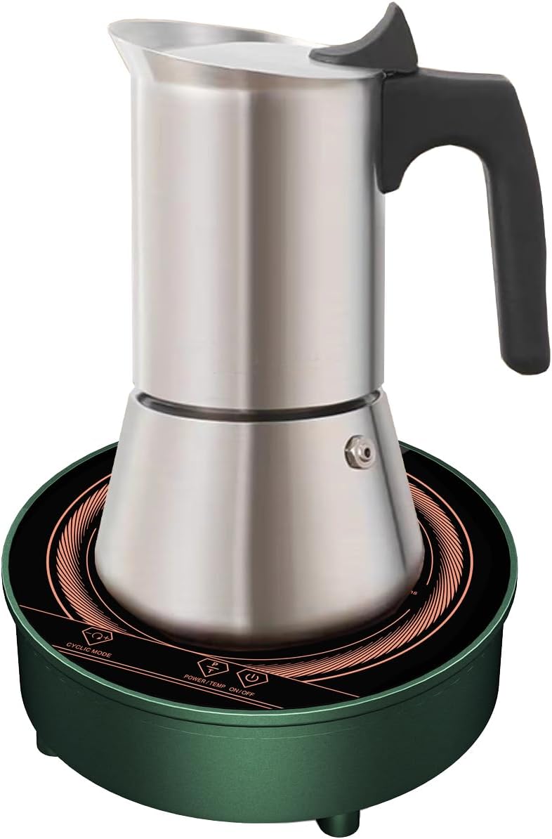 Abangdun Mini Induction Cooktop, Small Burner 700W\/120V Mini Hot Plate Electric Stove Cookter for Traveling Camping kitchen spaces Small Induction Cooktop for Coffee,Tea & Milk