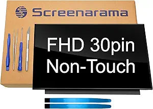 SCREENARAMA New Screen Replacement for HP 14-DQ1033CL 7RP94UA, FHD 1920x1080, IPS, Glossy, LCD LED Display with Tools