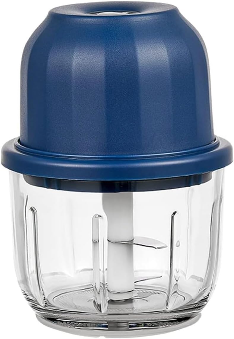 300ML Electric Garlic Chopper, Fits for Cutter Vegetables/Meat Grinder/Garlic Chooper/Fruits Masher/Salad Grinder, Great Kitchen Blender Gadgets