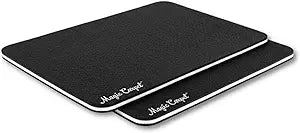 Magic Carpet™ Kennel Liner & Pet Feeding Mat (2-Pack) | 18″ × 11.75″ Each | Heavy-Duty Absorbent & Puncture-Resistant | Washable, Reusable, Eco-Friendly | Made in USA | Recycled Material