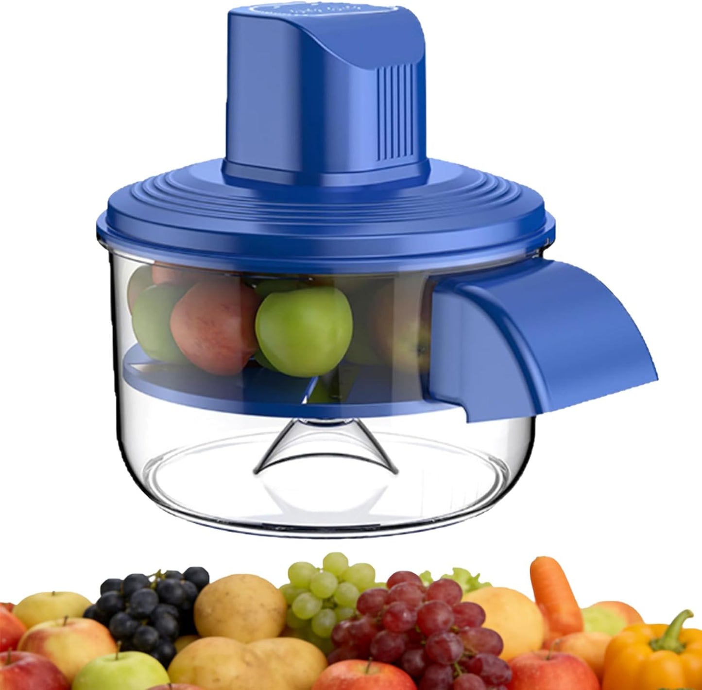 Peel Blitz Automatic Electric Peeler Machine - 2026 Upgraded Rechargeable Fruit & Vegetable Peeler for Potato, Grape, Garlic | Wireless, Easy Clean Home Kitchen Peeling Tool