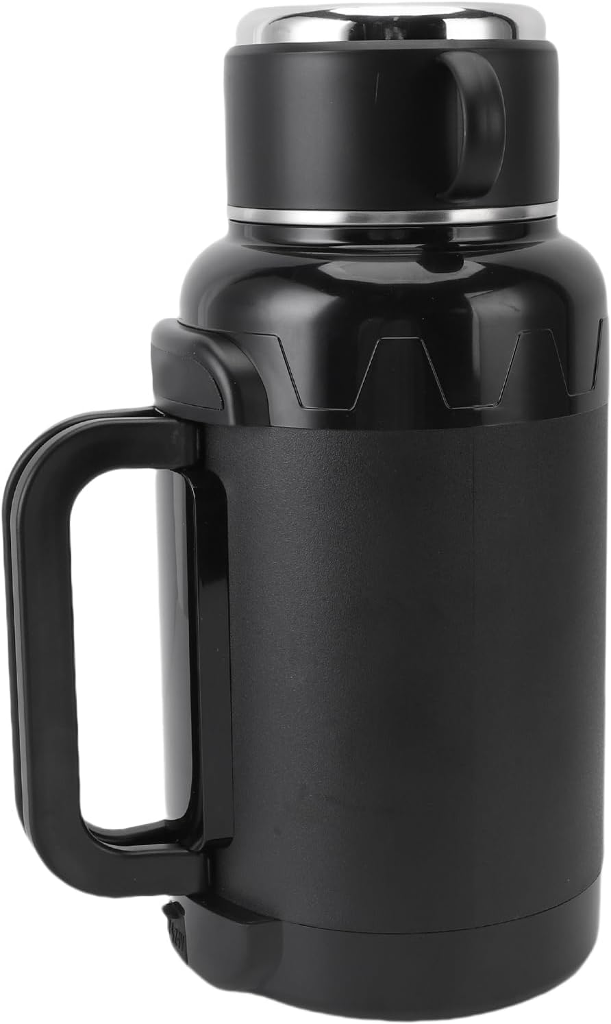 Diydeg Car Electric Kettle, 12V-24V 1500ml Stainless Steel Water Boiler with Touch Keys and LED Display, Travel Kettle Car Water Heater for Brewing Coffee Tea Milk in Cars Trucks