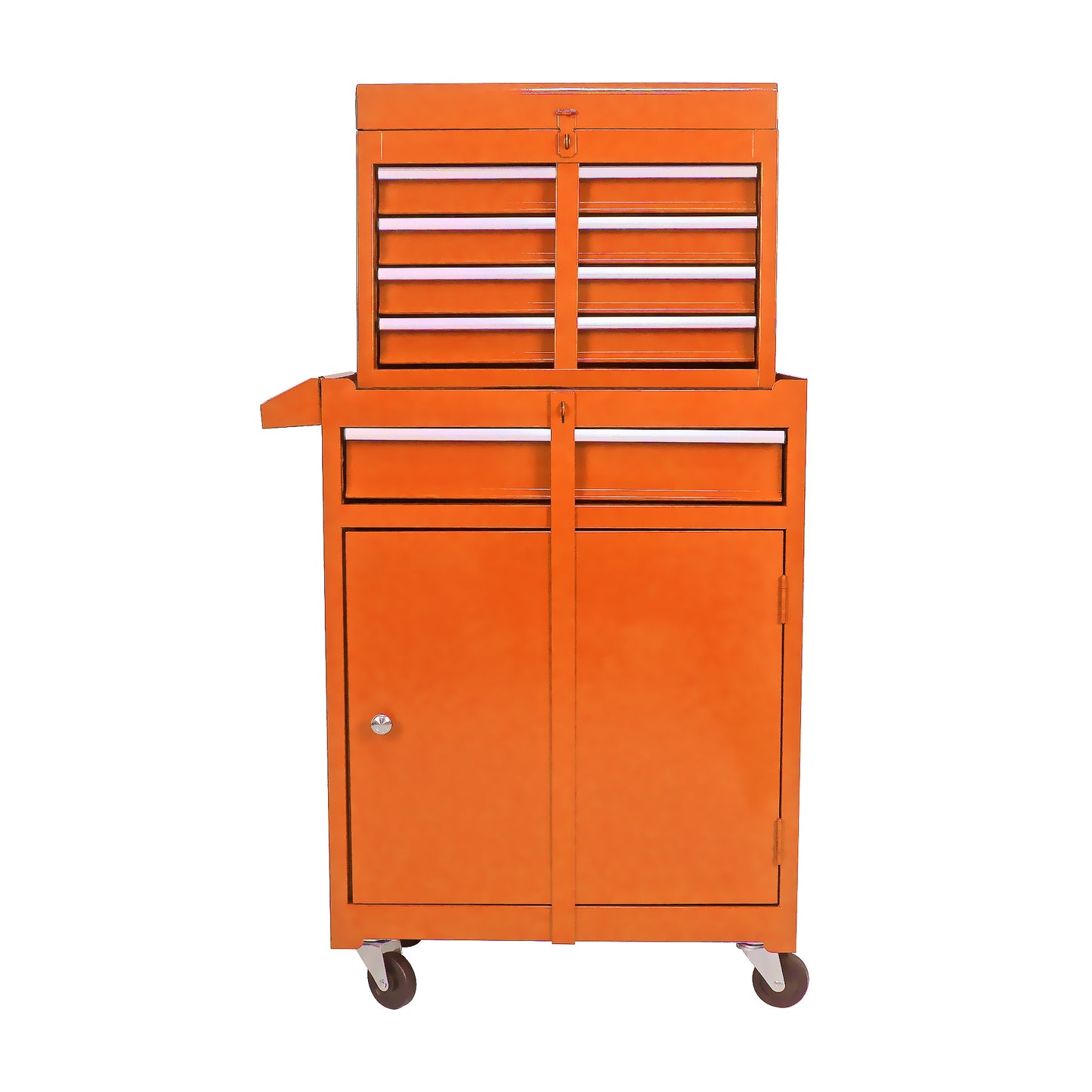 11-in W x 47.25-in H 5-Drawer Metal Rolling Tool Cabinet (Orange) BLDJ912-1