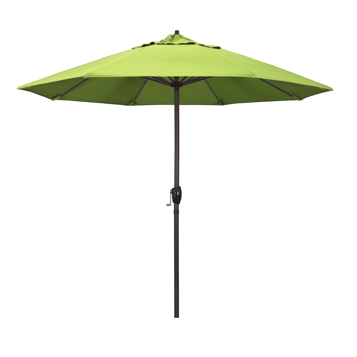 California Umbrella 9-Feet Aluminum Green Market Patio Umbrella