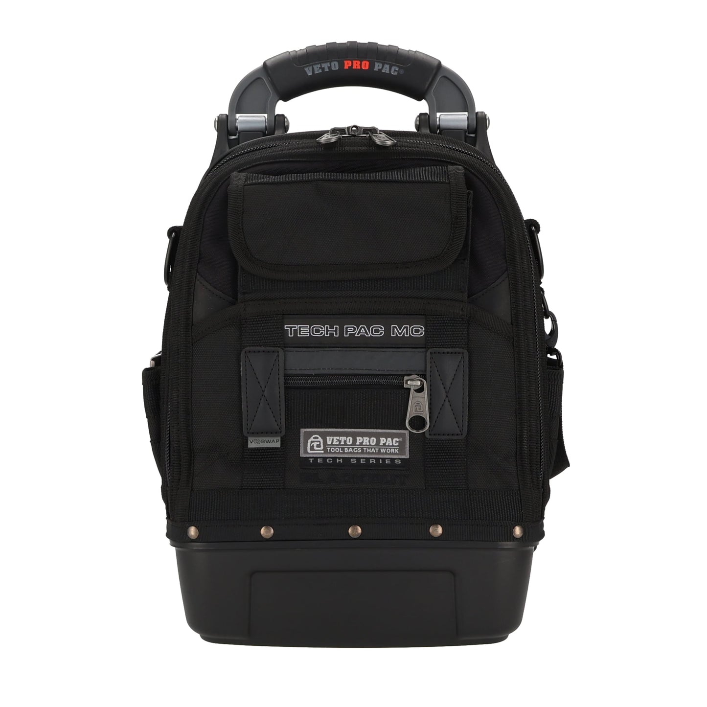 Veto Pro Pac TECH PAC MC Blackout Nylon 12-in W x 9-in D x 17-in L Zippered Backpack