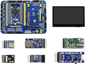 Waveshare OpenH743I-C Package A with 4.3inch Capacitive Touch LCD The STM32 Development Board Designed for The STM32H743IIT6 Microcontroller