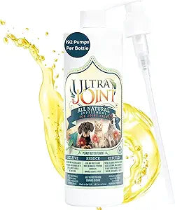 Ultra Joint - Liquid Joint Support Supplement for Dogs with Glucosamine & Chondroitin - Pain Relief from Arthritis & Inflammation (16 oz)