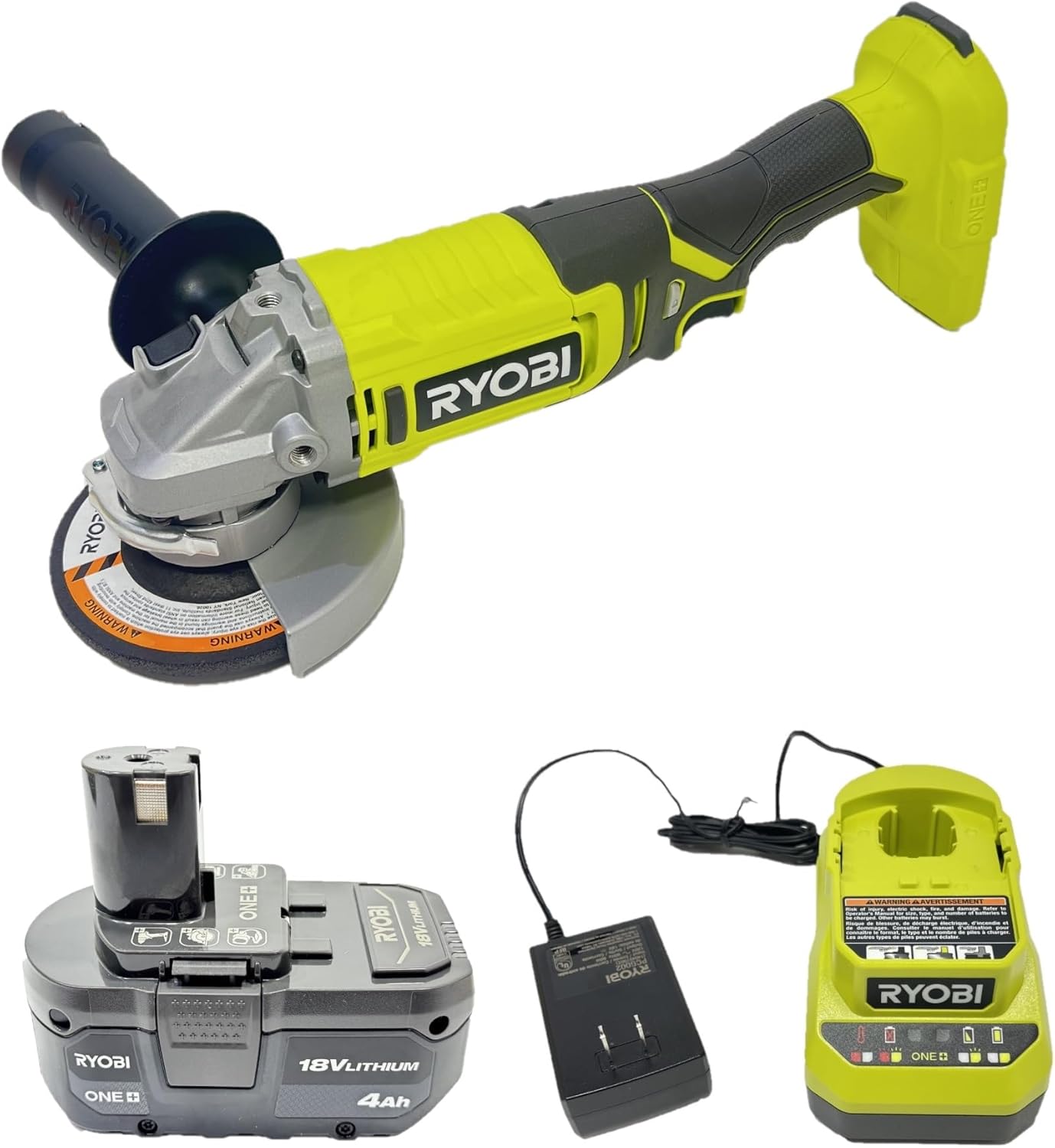 18V ONE+ 4-1/2" Angle Grinder Kit