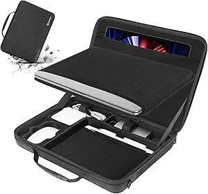 Smatree Laptop Hard Carrying Case for 16.2 inch MacBook Pro M4 2024/2023 A2991 A2780/2021 A2485/2019, for 11 inch iPad Pro M5 2025/iPad A16 2025/iPadAir M3 2025/iPadPro M4 2024 (no Key Board), Black