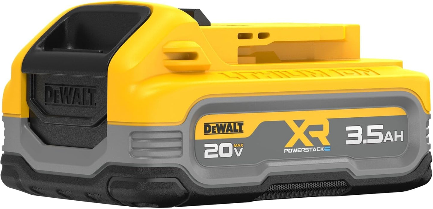 DEWALT 20V MAX XR POWERSTACK 3.5 Ah Power Tool Battery (DCBP320)