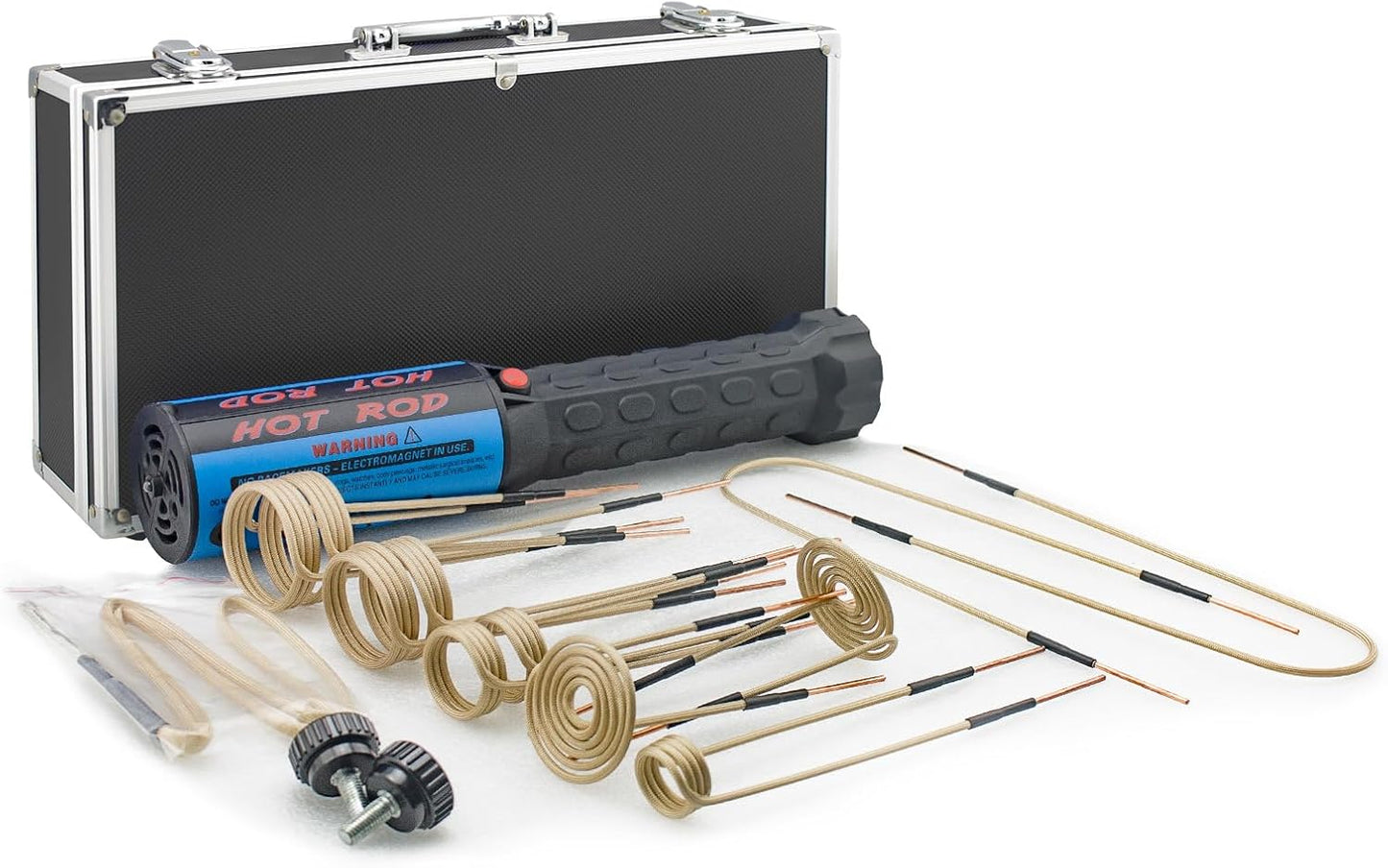 Pakowin Magnetic Induction Heater Tool - 110V 1200W Induction Heater for Automotive with 12Coils