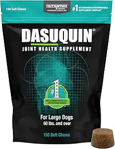Nutramax Dasuquin for Large Dogs, Joint Health Supplement, Contains Glucosamine for Dogs, Plus Chondroitin, ASU and More, Supports Healthy Joints, Soft Chews, 150 Count