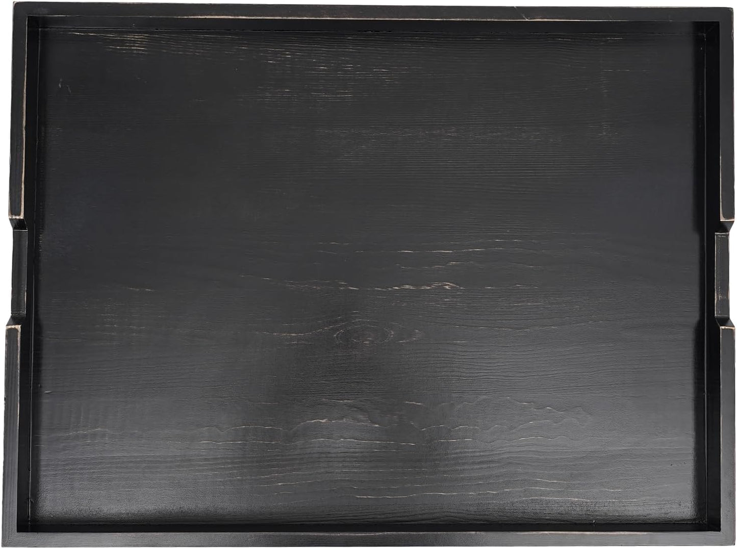 QIANMOON Noodle Board Stove Cover with Built-in Handles, Extra Thick Pine Wood Stove Top Cover Counter Space Cutting Board for Gas Electric Stove (black), Large, FTMU-00