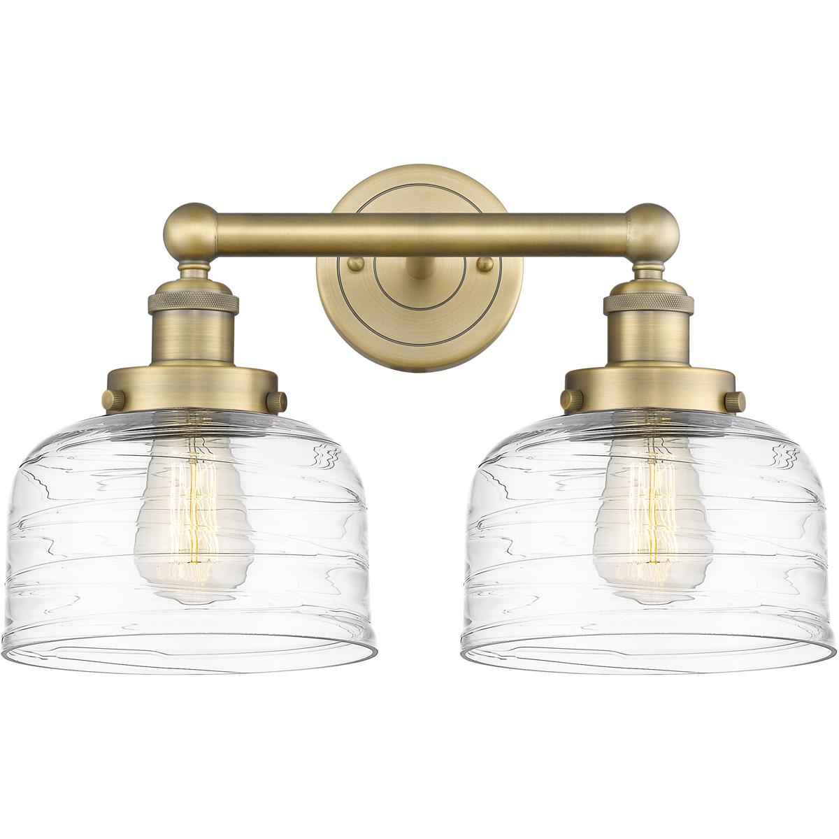 Innovations Lighting 616-2W-BB-G713 Bell Bathroom Vanity Light Brushed Brass