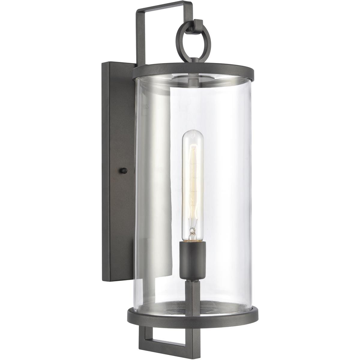 Atlas Lighting and Home OL11159-BK Hopkins 1 Light 205 inch Charcoal Outdoor Wall Sconce