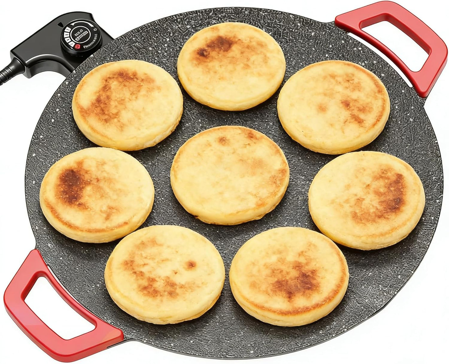 Smokeless Indoor Electric Grill & Nonstick Griddle \u2013 Compact, Fast-Heating Tabletop Grill for Steaks, Burgers, Pancakes, BBQ, and Everyday Indoor Cooking (Shallow)