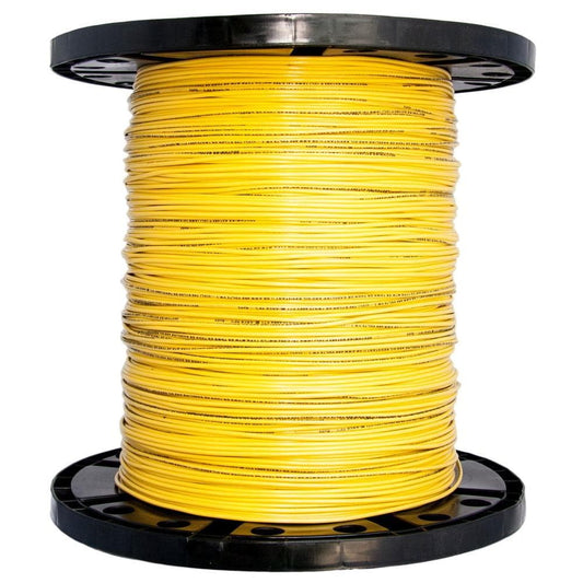 Southwire SIMpull 1000-ft 8 -AWG Yellow Stranded Copper THHN wire ( By-the-roll )