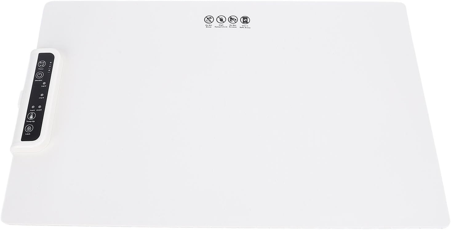 Electric Warming Tray Portable Bpa Folding Silicone Foldable Silicone Warming Cutting Board Warmer for Restaurant Party Cooking Restaurant, Chafing Dishes