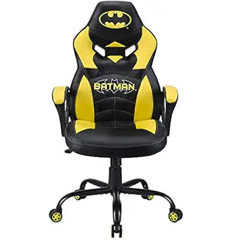 SUBSONIC Batman - Junior Gamer Chair - Gaming Office Chair for Children and Teens - Official License