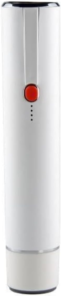 Portable Electric Vacuum Sealer, Cordless Food Storage Pump, Mini Handheld Design, White (H9 White + Red button, Equipped with8.27 * 8.66in air valve bag /5)