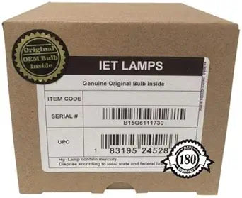 Replacement Lamp Assembly with Genuine Original OEM Bulb Inside for Smart Board V30 Projector (Power by Philips)