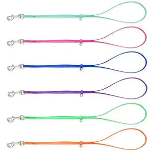 Jelly Pet Grooming Loop for Dogs | Fits Most Pet Grooming Tubs and Tables | Easy to Clean, & Waterproof Noose Loop | Stronger Than Leather | Made in The USA | 6-Pack