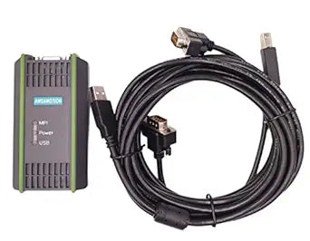 0CB20 PLC Programming Cable for S7 200 300 400, for TP Touch Screen, USB Touch Panel Programming Cable, Isolated Interface, for 6ES7972-0CB20-0XA0 Replacement, New