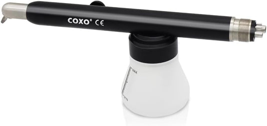 COXO Aluminum Oxide Air Arasion Sandblaster System, 360° Sandblasting without Dead Angles