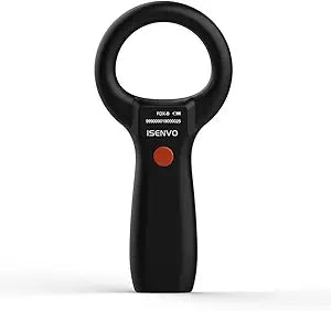 Microchip Scanner, Animal Rabbit Dog Cats Pet Microchip Reader Rechargeable RFID EMID Micro Chip Scanner 134.2kHz 125kHz 15 Digits FDX-B ISO 11784/11785 Pet Chip ID Registration (190S)