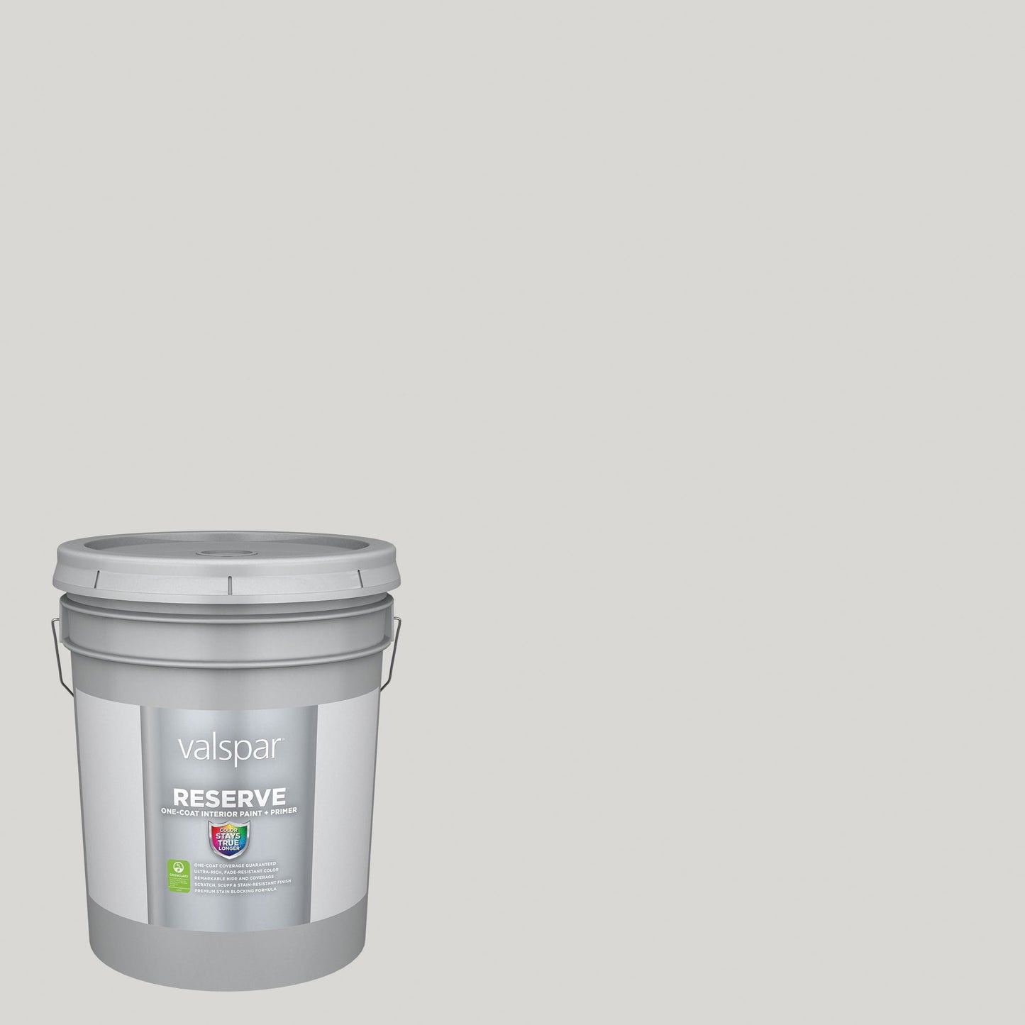 Valspar Reserve Satin Seashell Gray 4003-1A Interior Paint Paint + Primer ( 5-gallon )