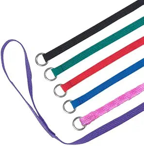 Downtown Pet Supply Slip Lead Dog Leash 120 Pack, 4' x 1/2" - Universal Dog Slip Leash with Metal O Ring - Machine Washable for Groomers, Shelters, Rescues, Vets, or Doggy Daycares